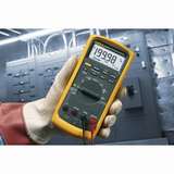 Industrial Electrian True-RMS Multimeter Combo Kit with Temperature Probe, Leads and Carrying Case redirect to product page